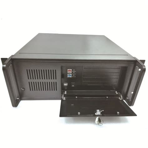 4U industrial computer cases 19 inch rack mount server chassis IPC610F anti static dustproof ...
