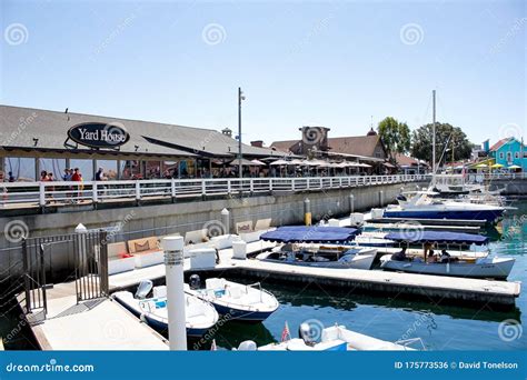 Yard House and boats editorial photo. Image of rental - 175773536