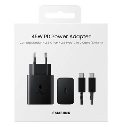 SAMSUNG Travel Adapter (45W)_TA845 BLACK | Private Payment Network