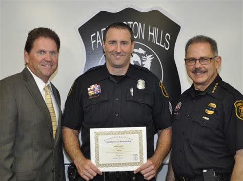 Farmington Hills Police Officer Promoted to Sergeant | Farmington, MI Patch