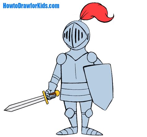 How to Draw a Knight for Kids | How to Draw for Kids