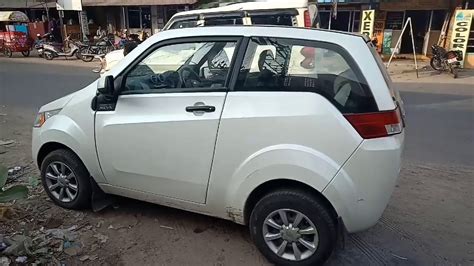 Mahindra e2o 2 door 4 seater electric car - YouTube