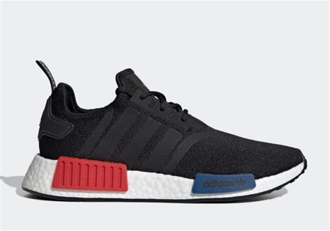 adidas NMD R1 OG Black Red Blue GZ7922 Release Date - SBD