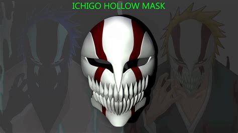 Kurosaki Ichigo - Bleach Hollow Mask 3D Print Model by blackstar90