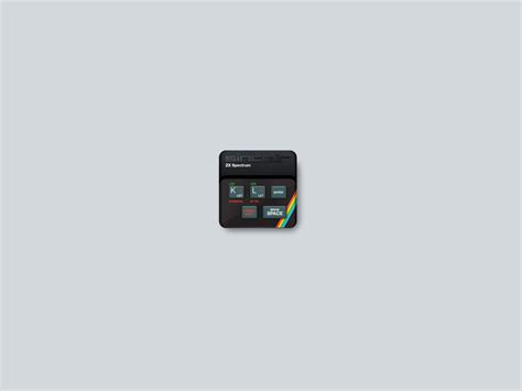 Sinclair ZX Spectrum 48k icon by Bojan Oreskovic; Logo design ...