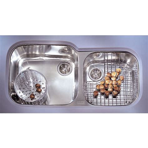 Kitchen Sinks - Euro Pro Stainless Steel Double Bowl Undermount Sink by ...