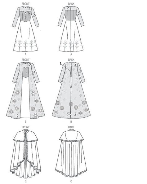 Elsa dress pattern for kids and missses by TootieFruityTutuShop ...