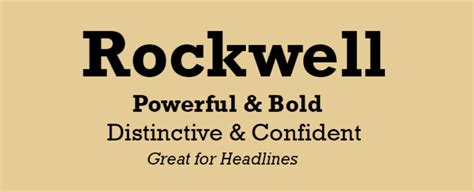 Rockwell Font Free Download