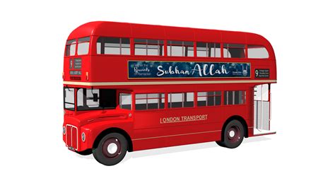 England London bus PNG