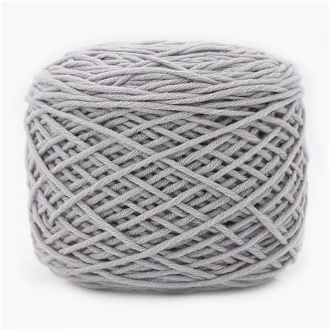 Gray Acrylic Rug Yarn | LetsTuft