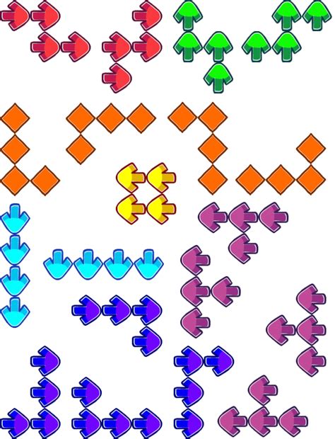 Tetris FNF Notes Skin by CandyMP on DeviantArt