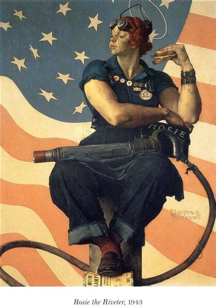 Rosie the Riveter, 1943 - Norman Rockwell - WikiArt.org