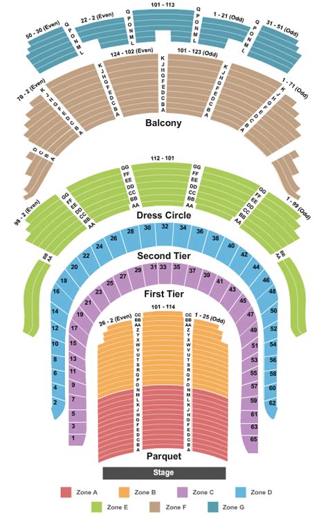 Boston Symphony Hall Interactive Seating Chart | Review Home Decor