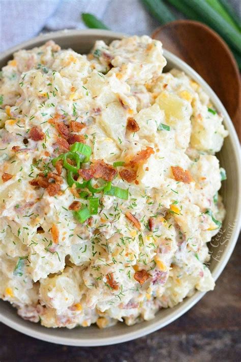 Loaded Baked Potato Salad - Tastes Just Like Baked Potato!