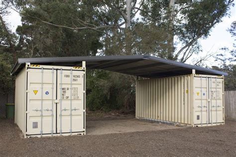 Please follow upgraded shed building design | Container garage ...