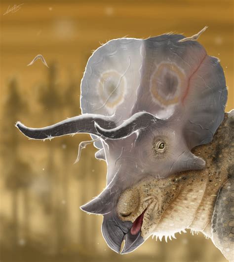 Horned old Triceratops by Carlos de Miguel Chavez on DeviantArt ...