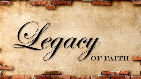 Legacy of Faith - Zion Lutheran Church