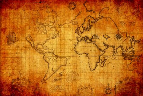 🔥 Download Antique World Map Wallpaper By Nekkarius by @amercado72 ...