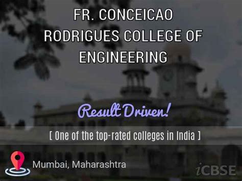 Fr. Conceicao Rodrigues College of Engineering, Mumbai - Reviews ...