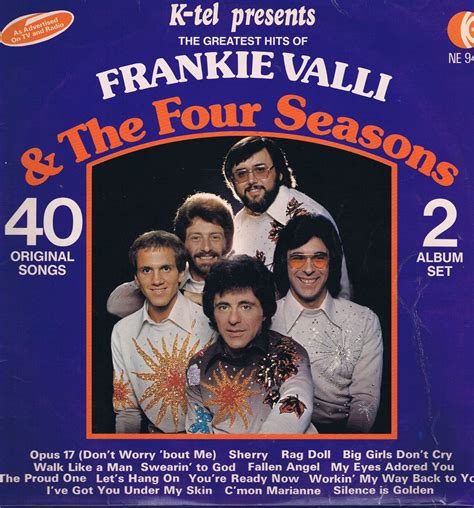 Frankie Valli & The Four Seasons - The Greatest Hits - K-Tel - 2-LP Vinyl Record • Wax Vinyl Records