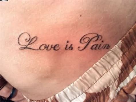 40 Beautiful Words Tattoos For Waist