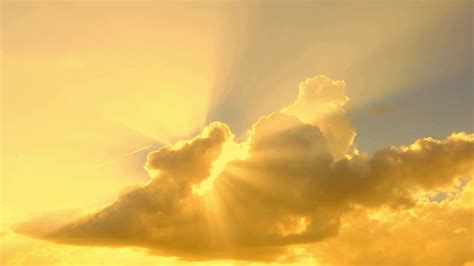 Sunrise Landscape Nature Cloudscape Sky And Clouds Background Video MP4 ...