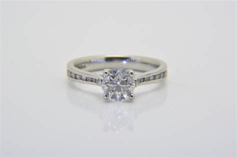 One carat diamond solitaire ring - Jethro Marles