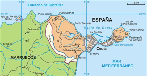 Ceuta - MapSof.net