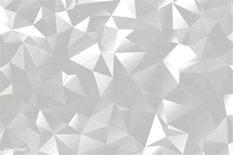 Abstract silver geometric background design | free image by rawpixel.com / marinemynt ...