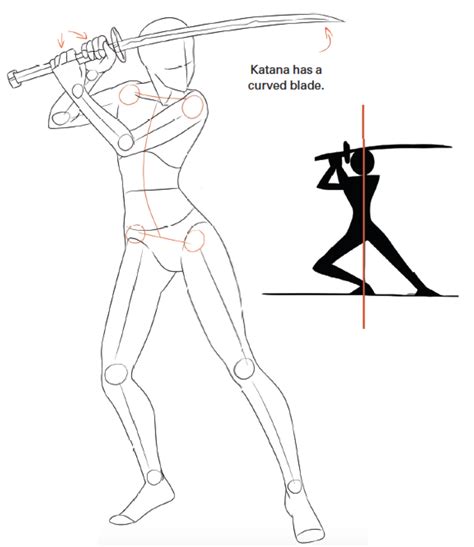 Sword Pose Reference Drawing Female pose reference pose reference photo human reference figure ...