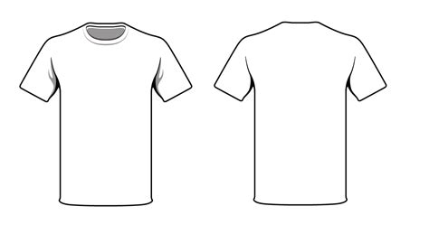 Blank T Shirt Design Template