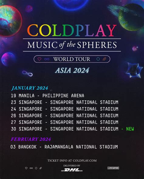 Coldplay Tickets 2024 - Lyndy Roobbie