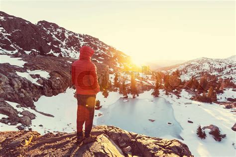 Hike in Sierra Nevada | Stock image | Colourbox