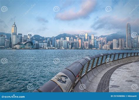 Hong Kong harbour view editorial photo. Image of asia - 257698086