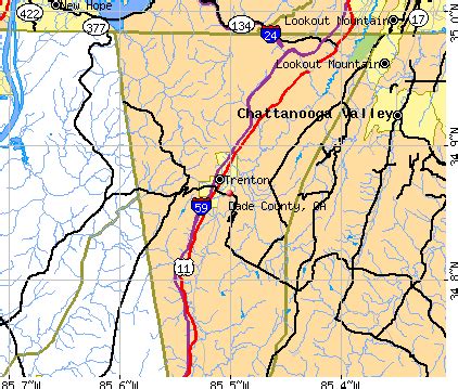 Dade County, Georgia detailed profile - houses, real estate, cost of ...