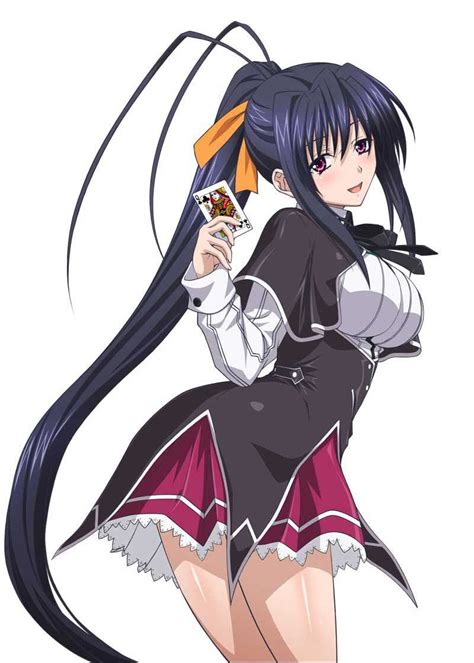 Akeno Himejima Anime Girl Neko, Anime Art Girl, Anime Girls, Highschool ...