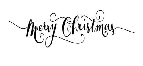 merry christmas images black and white - Clip Art Library