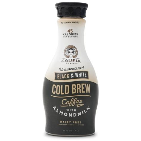 Califia Farms Dairy & Soy Free Unsweetened Black & White Cold Brew ...