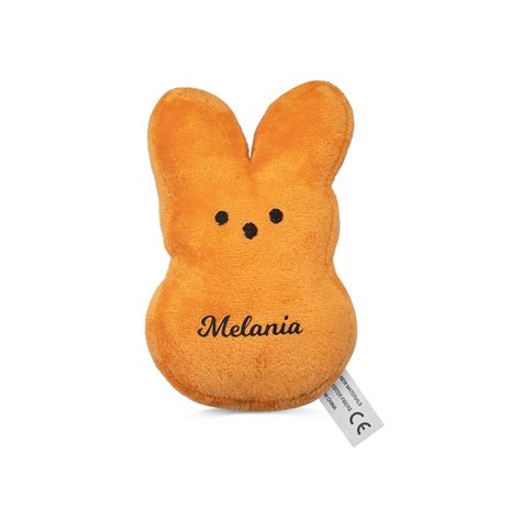 Personalized Name Easter Bunny Plush Doll