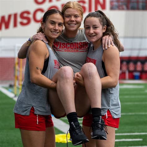 Wisconsin Soccer on Twitter: "This trio >>>"