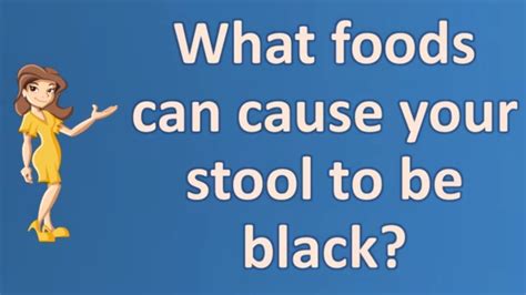 What foods can cause your stool to be black ? | Top and Best Health Channel - YouTube