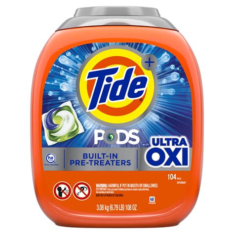 Tide Procter And Gamble Tide Ultra Oxi Pods 104 ct | Shipt