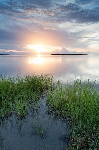 Pamlico Sound sunset | Beautiful nature, Beautiful places, Scenery