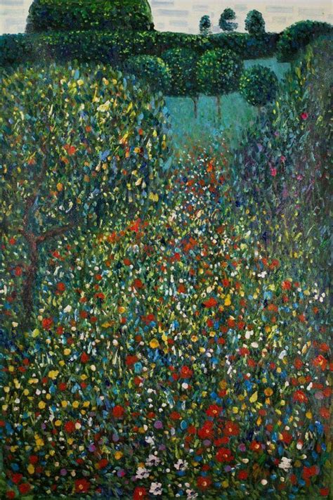 Field of Poppies - Gustav Klimt - Painting Reproduction