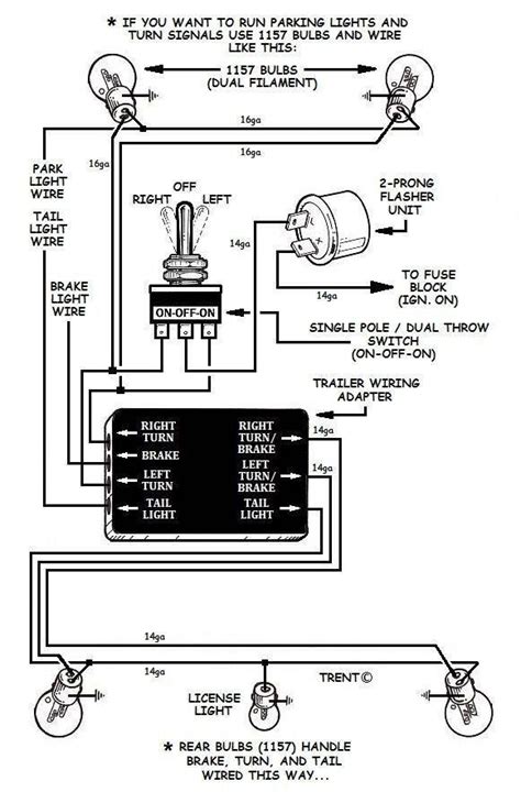 Add On Turn Signal Switch Wiring Diagram