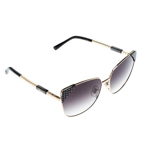 Chopard Gold/Black Gradient Ceramic SCHC41 Cat Eye Sunglasses For Sale at 1stDibs | burgundy ...