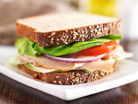 Recipes Turkey and Cheese Sandwich [Less sodium] | SOSCuisine