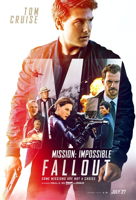 Mission Impossible 6 Poster Features Tom Cruise and Co-Stars | Collider