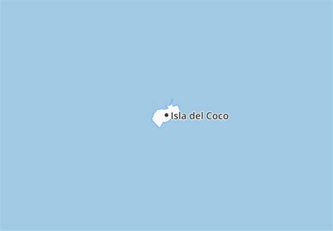 MICHELIN Isla del Coco map - ViaMichelin