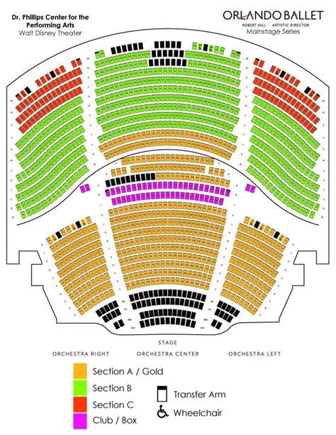 The Incredible and Stunning dr phillips seating chart | Performance art, Seating charts, The ...